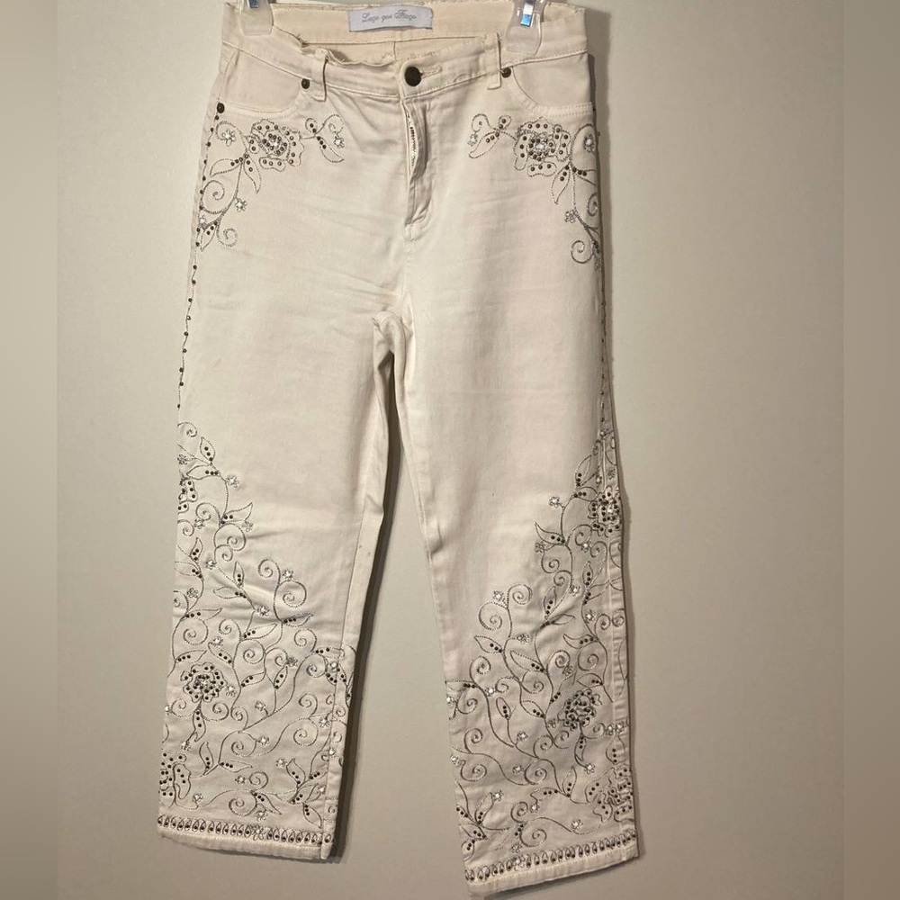 Embroidered Jeans